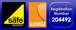 Gas Safe & Corgi Registered - No. 204492